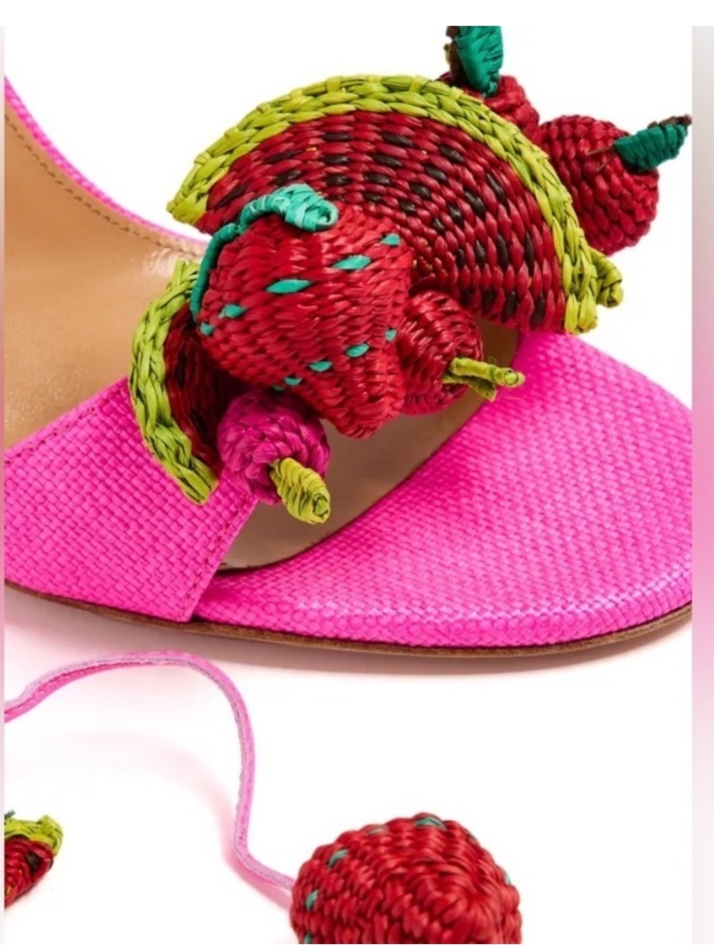 Aquazzura Strawberry Punch 105mm Heel - Picture 3 of 10